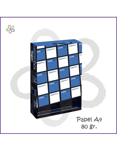 Papel A4 80g Paperbox 500h blanco