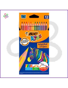 Lápices de colores Bic Kids 12 u