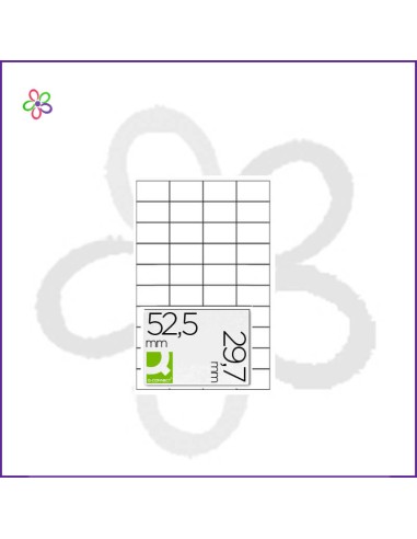 Etiquetas impresora A4 52.5x29.7...