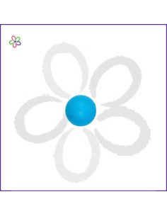 Bola silicona azul 10 mm.