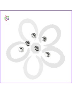 Cuentas irregulares plata