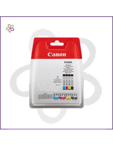Tinta de impresora Canon 570+571 negro y color