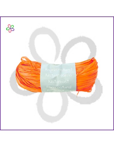 Rafia natural colores