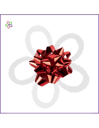 Lazo de regalo metalizado