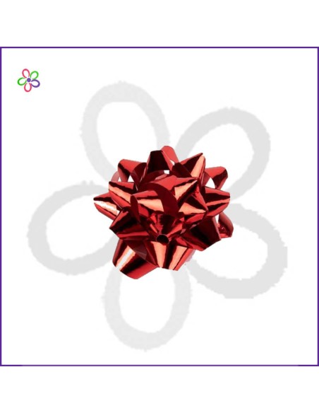 Lazo de regalo metalizado