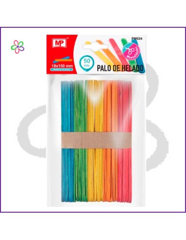 Palos de madera colores grandes MP