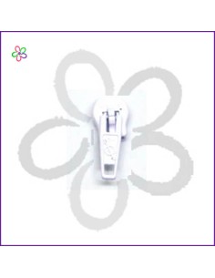 Cursor cremallera blanco