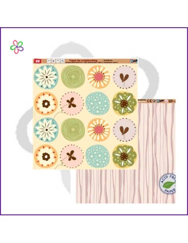 Papel decorado 30x30