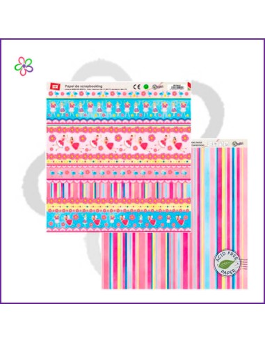 Papel decorado 30x30