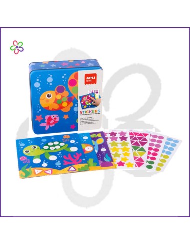 Juego de gomets peces Apli