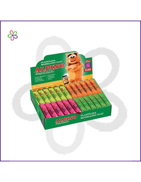 Plastilina Alpino flúor 50g