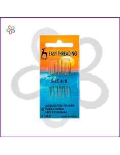 Agujas de coser vista cansada
