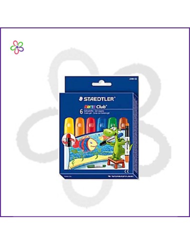 Ceras textura gel Staedtler 6 colores...