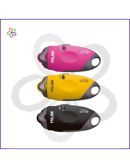 Cutter cerámico Milán capsule negro