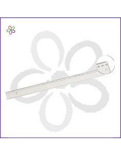 Regla de plástico 50 cm Faibo