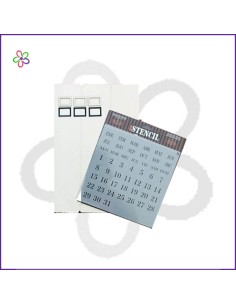 Calendario perpetuo madera