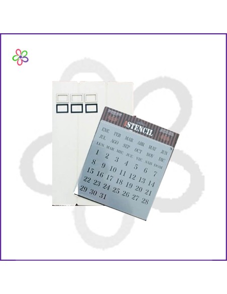 Calendario perpetuo madera