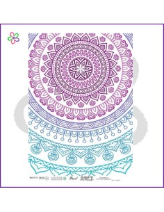 Papel arroz soft mandala