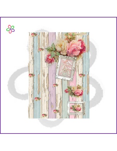 Papel arroz Shabby Chic