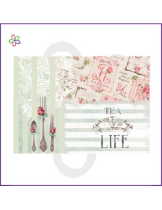 Papel de arroz Tea Life