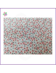 Tela adhesiva flores