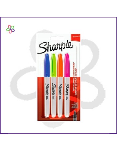 Rotuladores Sharpie Fun 4 colores