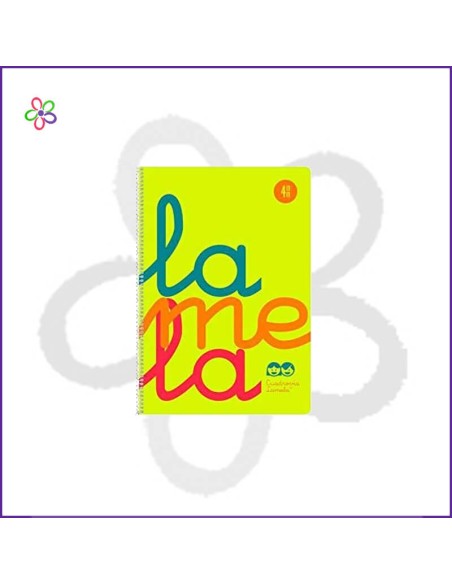 Cuaderno Lamela Fº tapa plástico 80h 5mm
