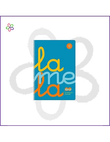 Cuaderno Lamela Fº tapa plástico 80h 5mm