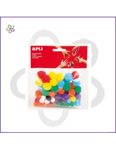 Bolsa pompones Apli 78u