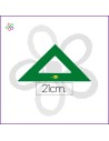 Escuadra sin biselar 21cm