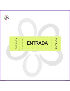 Talonario entradas 8422742710429