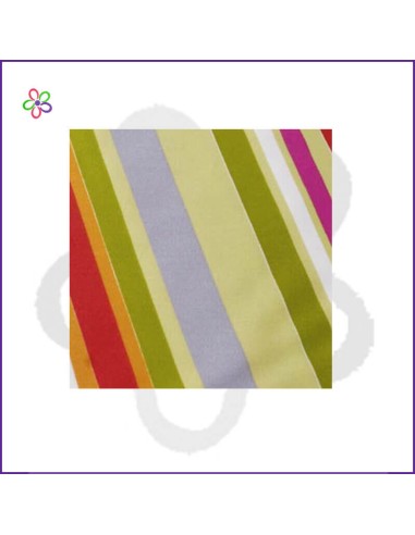 Tela cortina a rayas colores