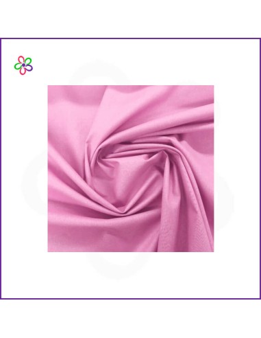 Tela algodón rosa palo