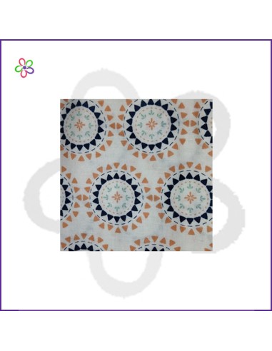 Tela patchwork precortada algodón sol