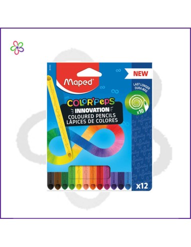 Ceras Maped Infinity 12 colores