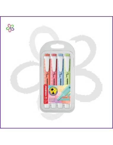 Marcadores Swing Cool pastel Stabilo 4u