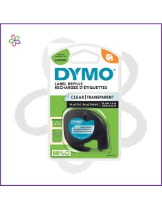 Cinta dymo plástico...