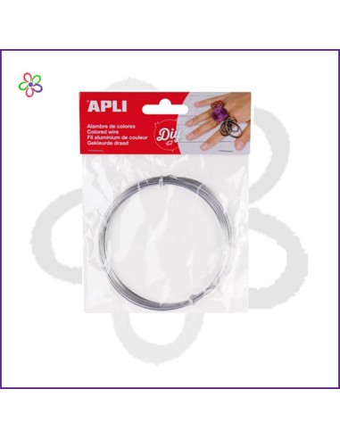 Hilo alambre plata 1.55mm x 5m