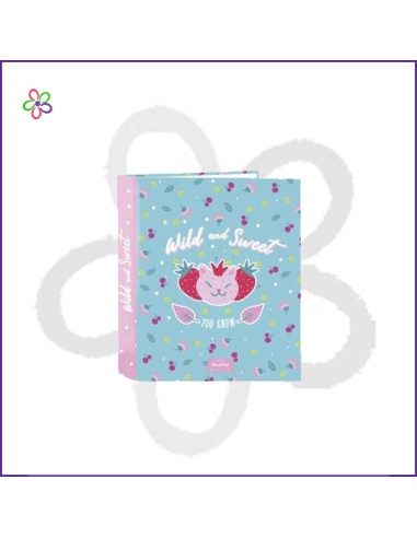 Archivador Fº 4 anillas Wild and Sweet
