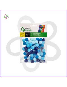 Bolsa de pompones 80u...