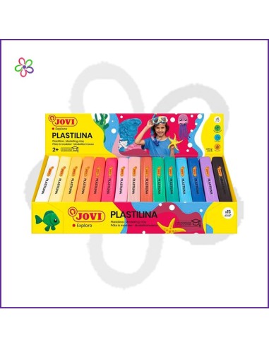 Plastilina mod.71 150g surtido 15u