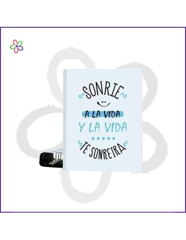 Bloc  A4+ 4 anillas SonrÍe a la Vida