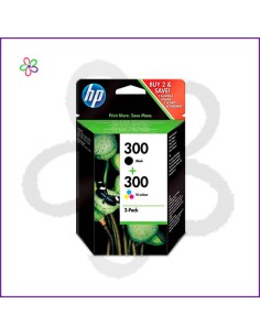 Tinta impresora HP 300 negro + color