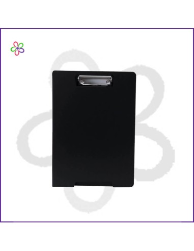 Carpeta clip superior A4  negro Plus...