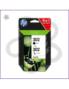 Tinta impresora HP 302 negro + color