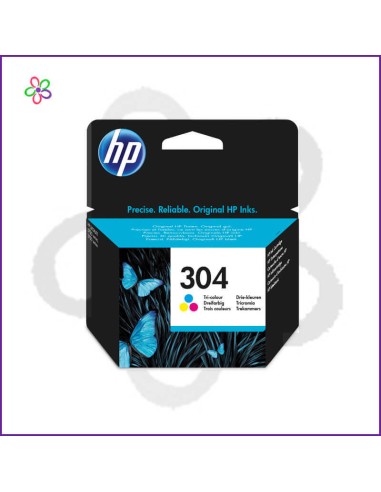 Tinta impresora HP 304 color