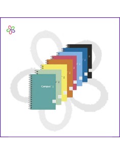 Libreta 77x105 Campus tapa...