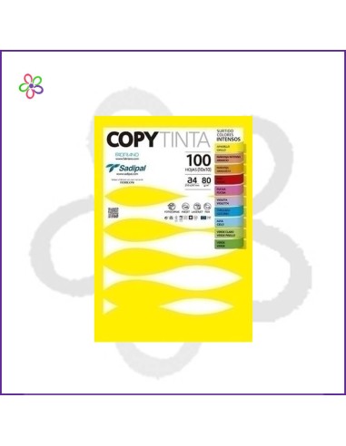 Papel A4 Sapidal 100h intensos