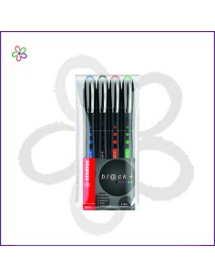 Pack 4 bolígrafos Stabilo