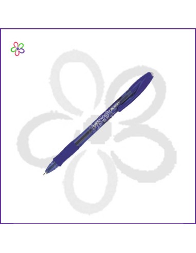 Bolígrafo BIC gelocity borrable AZUL